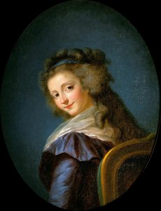 Adelaide de la Briche portréja 1755-1844, 1790. alkotó: Elisabeth Louise Vigee-Lebrun