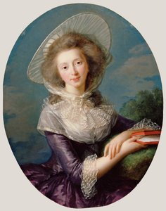 Vicomtesse de Vaudreuil portréja alkotó: Elisabeth Louise Vigee Lebrun