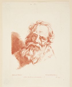 Egy idős férfi arcképe alkotó: Louise Rosalie Hémery