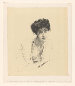 Laura Theresa Alma-Tadema portréja alkotó: Lourens Alma Tadema