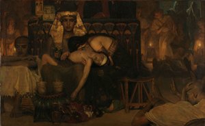 A fáraó elsőszülött fiának halála A fáraó elsőszülött fiának halála alkotó: Lourens Alma Tadema