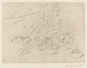 Az országban, 1912. alkotó: Lovis Corinth