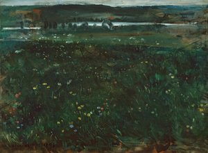 Unterschäftlarnban az Isaron alkotó: Lovis Corinth