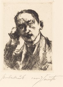 K.S. portréja (K.S. portréja) alkotó: Lovis Corinth