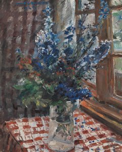 Zászlós írisz alkotó: Lovis Corinth