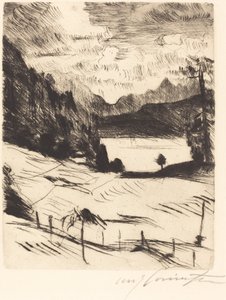 Der Walchensee (The Walchensee) alkotó: Lovis Corinth