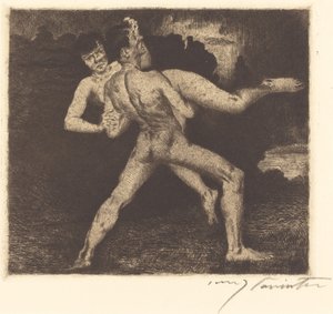 emberrablás alkotó: Lovis Corinth