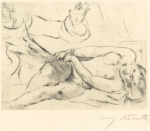 József és Potifár felesége II. József és Potifár felesége II, 1915. alkotó: Lovis Corinth