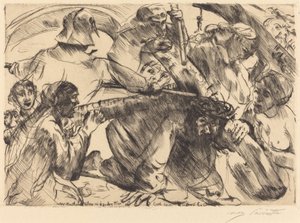 A keresztet hordozó Krisztus alkotó: Lovis Corinth