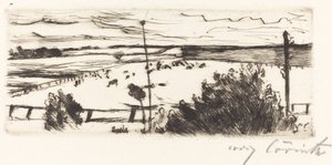 Tengerpart (tengeri táj) alkotó: Lovis Corinth