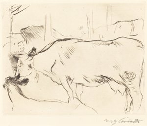 Tehénpajta II alkotó: Lovis Corinth