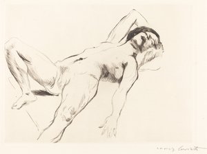 Fekvő női akt I. fekvő női akt I, 1912. alkotó: Lovis Corinth