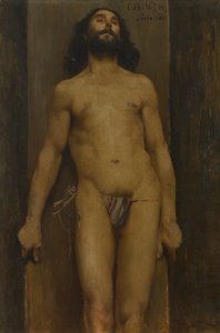 Férfi akt (M?nnlicher Akt) alkotó: Lovis Corinth