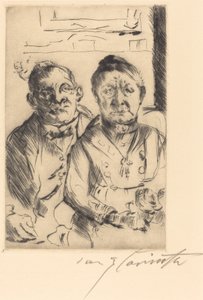 Kelet-porosz házaspár (Poroszországi pár) alkotó: Lovis Corinth