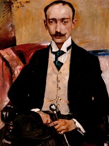 Dr. Karl Schwarz portréja  alkotó: Lovis Corinth