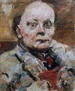 Herbert Eulenberg költő portréja, 1924. alkotó: Lovis Corinth
