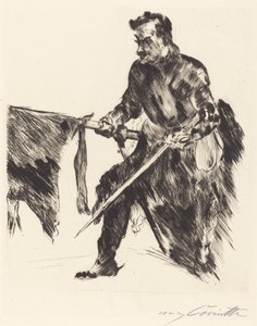 Rudolf Rittner, mint Florian Geyer alkotó: Lovis Corinth