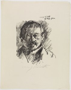 Önarckép, 1920. március 19. alkotó: Lovis Corinth