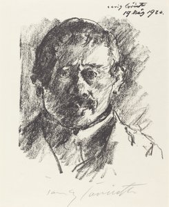 Önarckép, 1920. alkotó: Lovis Corinth