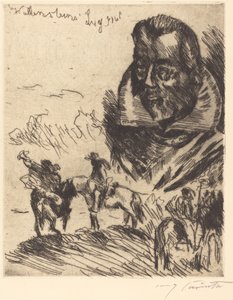 Előlap címlapja, 1923. alkotó: Lovis Corinth