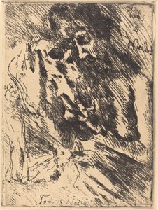 Tod und Weib A halál és a nő, 1921, 1922. alkotó: Lovis Corinth