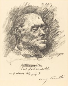 Liebknecht halotti maszkja Liebknecht halotti maszkja, 1920. alkotó: Lovis Corinth