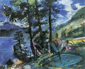 Walchensee szökőkúttal