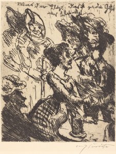 Mi a vaku! Ez a blasewitz hangulata, mi ez! Ez a Gustel, Blasewitz, 1923. alkotó: Lovis Corinth
