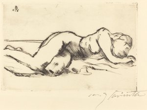 Női akt alkotó: Lovis Corinth