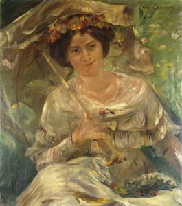 Nő a napsütésben; Hölgy a napsütésben, 1910 alkotó: Lovis Corinth