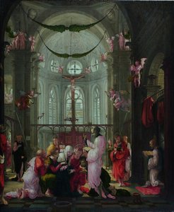 Szent Mária halála alkotó: Lower Rhenish pupil of Wolf Huber