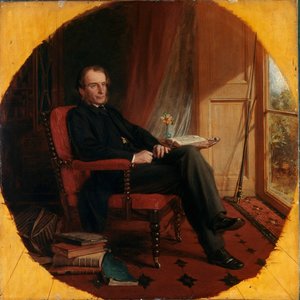 Charles Kingsley angol író portréja (1819-1875) Lowes Cato Dickinson (1819-1908) festménye 1862 London, National Portré Gallery alkotó: Lowes Cato Dickinson