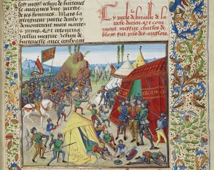 Blois Károly fogságába esett a La Roche-Derrien-i csatában, körülbelül 1470-1475 között.