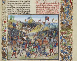 Az auray-i csata 1364. szeptember 29-én, kb. 1470-1475 között.