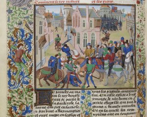 Wat Tyler halála, körülbelül 1470-1475.