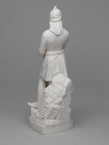 William Hodson hadnagy (később őrnagy) parian ware szobra