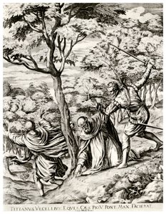 „Szent Péter vértanú”, 16. század, 1937 alkotó: Luca Bertelli