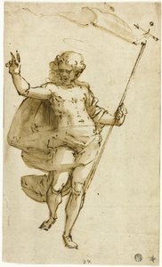 Feltámadt Krisztus alkotó: Luca Cambiaso