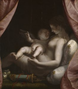 Vénusz és Ámor, c. 1570.