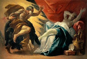 Jupiter és Semele, Luca Ferrari (1605-1654)
