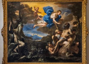 Aeneast Vénusz tette halhatatlanná, 17. század második fele (olaj, vászon) alkotó: Luca Giordano