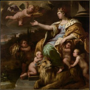 A nagylelkűség allegóriája alkotó: Luca Giordano
