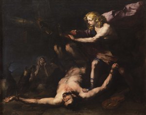 Apollo és Marsyas, c. 1660. alkotó: Luca Giordano