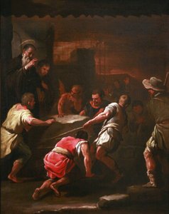 Franciául:  Benedek csodája: Un miracle de saint Benoît Szent Benedek csodája alkotó: Luca Giordano