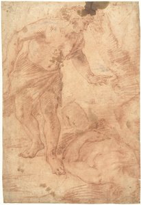 Káin Ábel holttesténél alkotó: Luca Giordano