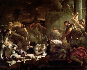 Az ártatlanok mészárlása alkotó: Luca Giordano
