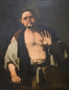 Építőmester portréja (ládák) alkotó: Luca Giordano