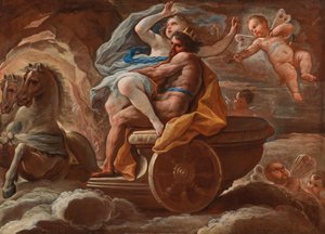 Proserpina elrablása, 1689 körül.