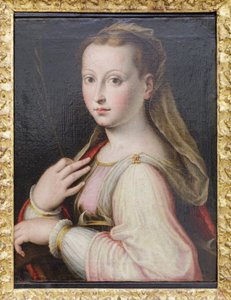 Alexandriai Szent Katalin, Luca Longhi (olaj, vászon)