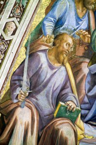 Apostolok, Szent Pál részlete alkotó: Luca Signorelli